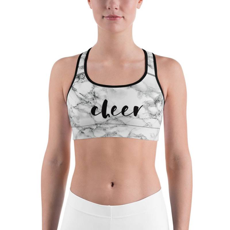 Cheer-Sport-Bh - Süße Cheerleader Practicewear Marmor Cheer-Sport-Bh - Süße Cheerleader Practicewear Marmor von DangerousCheer