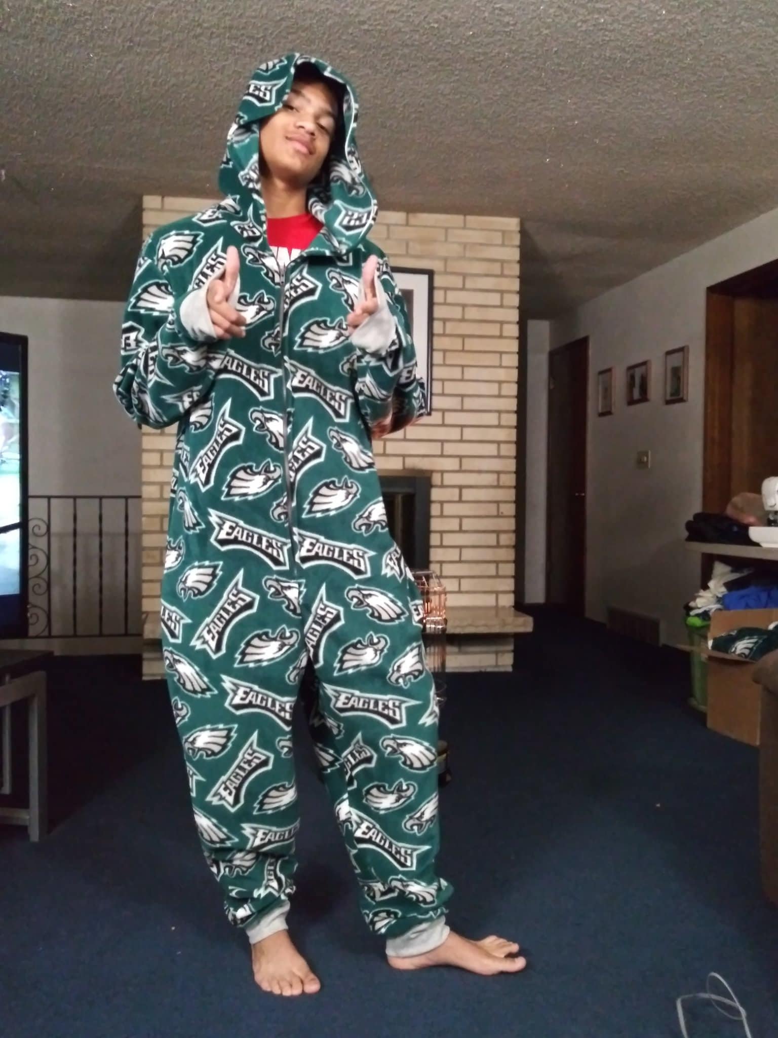 Philadelphia Eagles Strampelanzug Für Erwachsene Philadelphia Eagles Strampelanzug Für Erwachsene von DaniAnnieCrafts