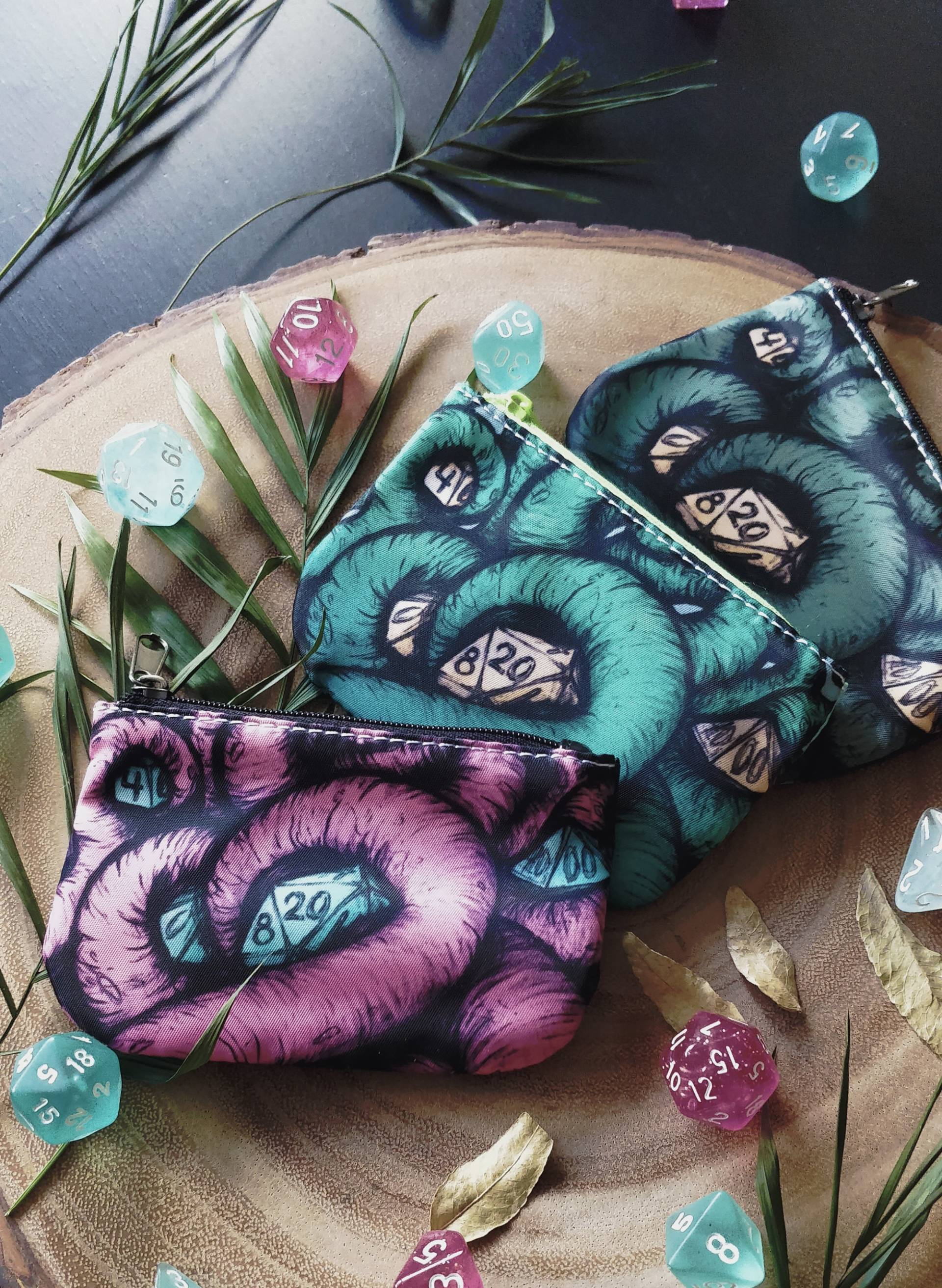 Cthulhu Würfel Tasche Dnd Reißverschluss Beutel Cthulhu Würfel Tasche Dnd Reißverschluss Beutel von DaniKDraws