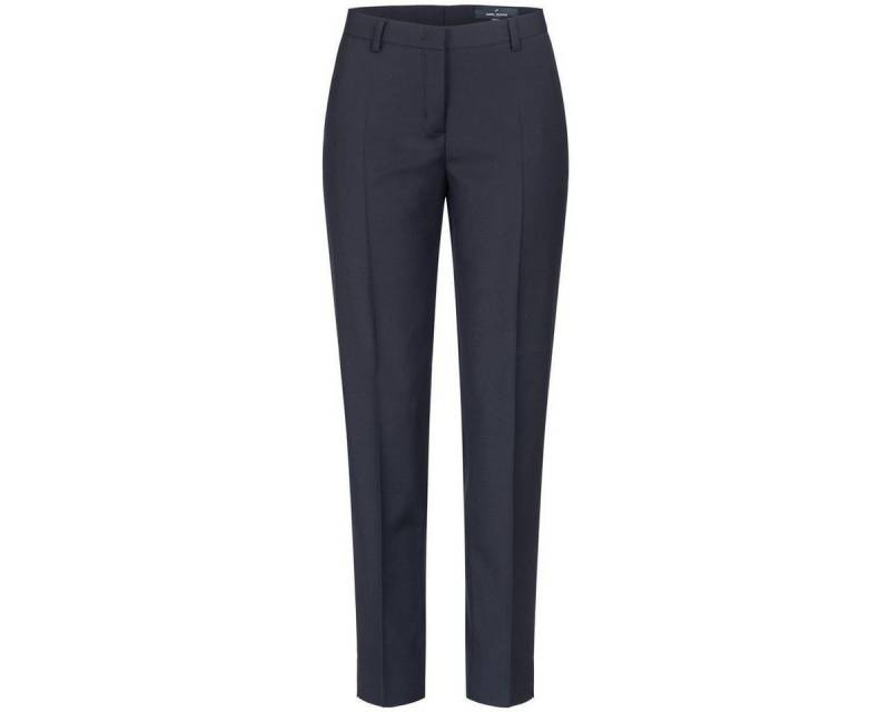 HECHTER PARIS Anzughose HECHTER PARIS Corporate Hose Damen Tailored Knöchellang Marine von HECHTER PARIS