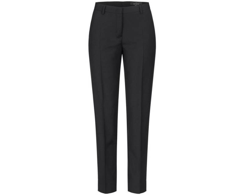 HECHTER PARIS Anzughose HECHTER PARIS Corporate Hose Damen Tailored Knöchellang Schwarz von HECHTER PARIS