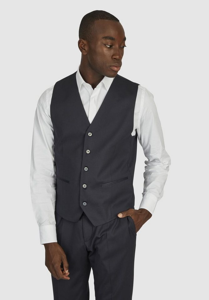 HECHTER PARIS Anzugweste (1-tlg) Edle Anzugweste mit Knopfleiste von HECHTER PARIS