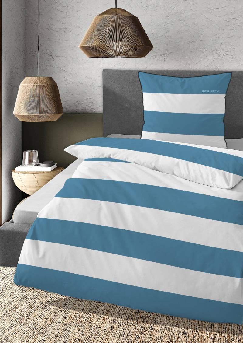 Daniel Hechter Bettwäsche "0041301" 2 Stk. tlg. hautsympathisch, Reißverschluss, ganzjährig nutzbar, LOGO + Paspel von Daniel Hechter