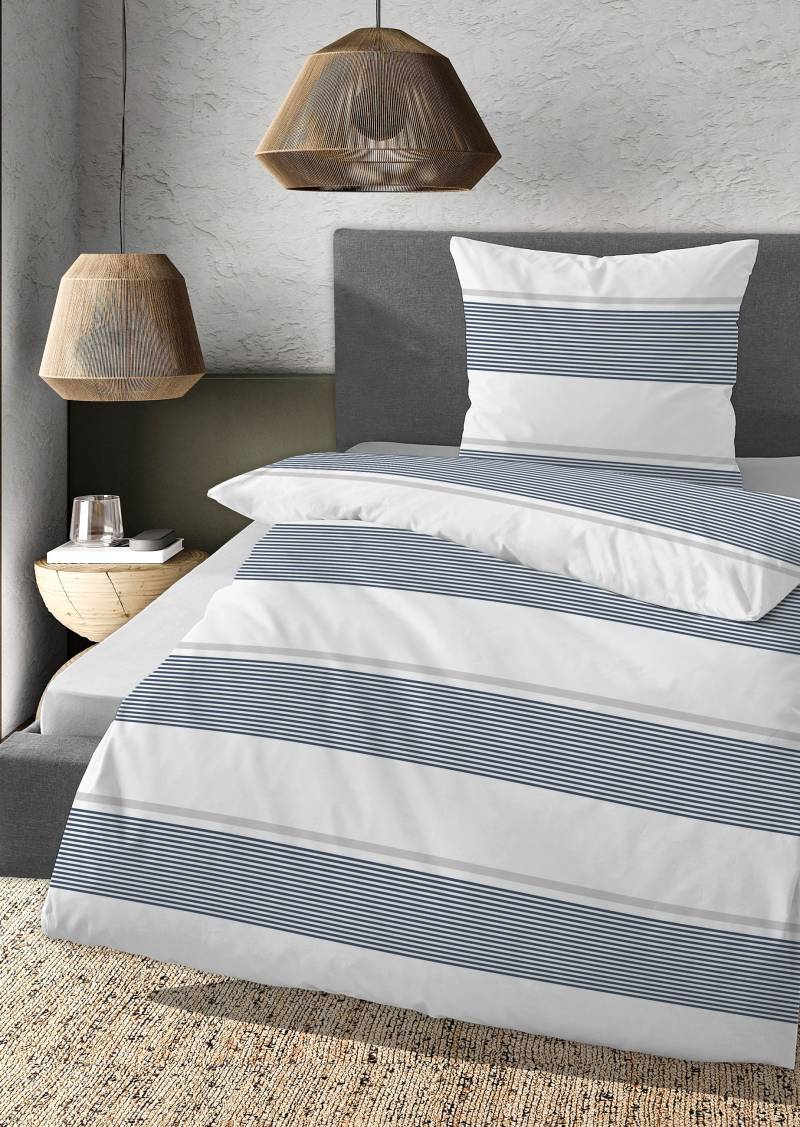 Daniel Hechter Bettwäsche "0041302" 2 Stk. tlg. hautfreundlich, mit Reißverschluss, ganzjährig einsetzbar, Flaglabel von Daniel Hechter