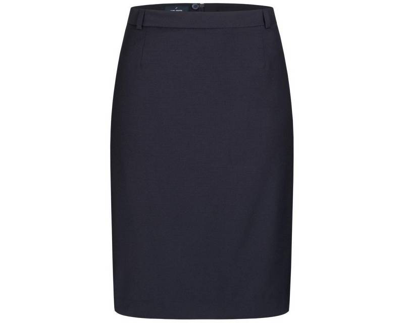 HECHTER PARIS Bleistiftrock HECHTER PARIS Corporate Stiftrock Damen Tailored Modern Fit Marine von HECHTER PARIS