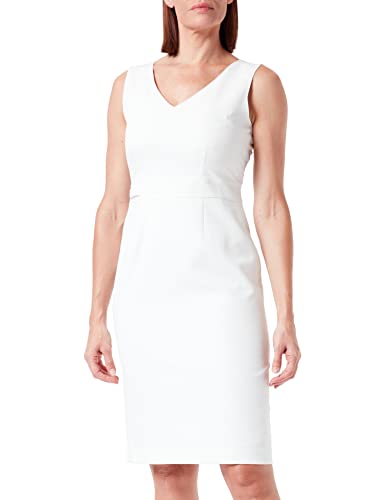 Daniel Hechter Damen Dress Kleid, Weiß (Offwhite 60), (Herstellergröße:36) von Daniel Hechter