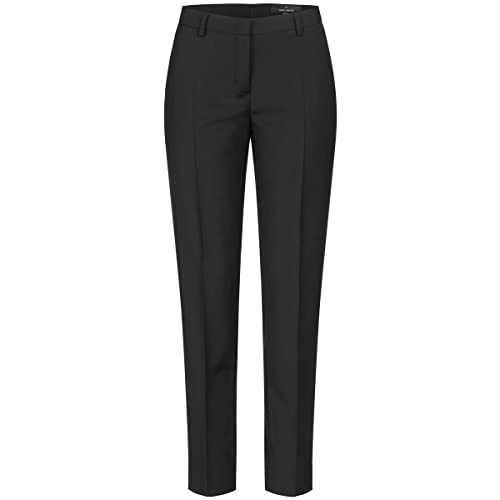 Daniel Hechter Damen Hose Knöchellang Tailored Modern Fit Schwarz Modell 41690 Corporate Fashion Größe 40 von Daniel Hechter