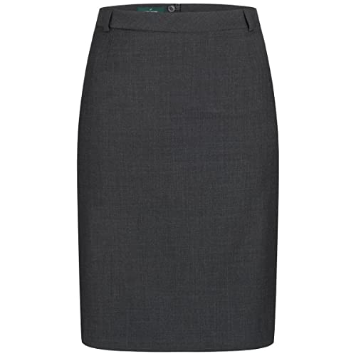 Daniel Hechter Damen Rock Tailored Modern Fit Anthrazit Modell 50670 Corporate Fashion Größe 36 von Daniel Hechter