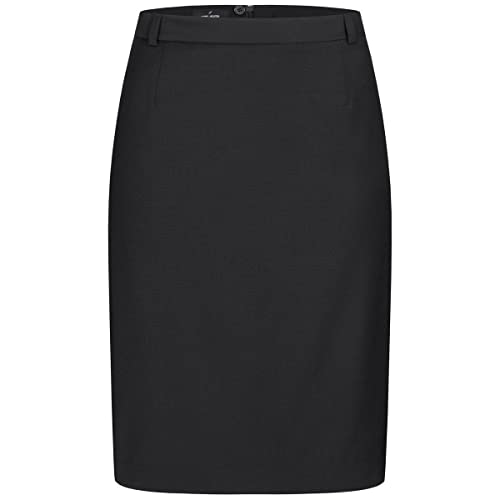 Daniel Hechter Damen Rock Tailored Modern Fit Schwarz Modell 50670 Corporate Fashion Größe 42 von Daniel Hechter