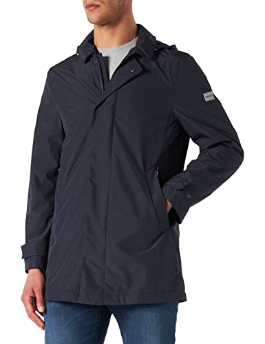 HECHTER PARIS Herren 45007 Coat, blau, 48 von Daniel Hechter