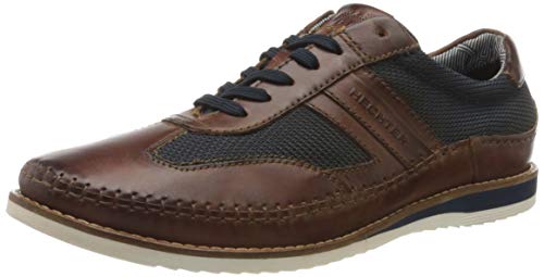 Daniel Hechter Herren 811437061169 Sneaker, Braun (Dark Brown/Blue 6140), 44 EU von Daniel Hechter