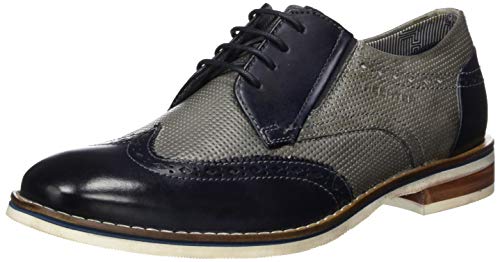 Daniel Hechter Herren 811687021111 Derbys, Grau (Light Grey/Dark Blue 1241), 40 EU von Daniel Hechter