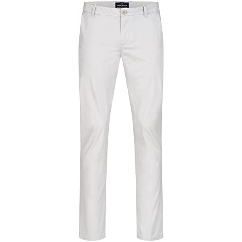 Daniel Hechter Herren Chinohose Casual Modern Fit Hellgrau Modell 25600 Corporate Fashion Größe 50 von Daniel Hechter
