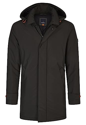 HECHTER PARIS Herren Coat Mantel, Black, 56 von Daniel Hechter