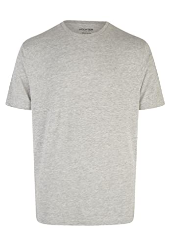 Daniel Hechter - Regular Fit - Doppelpack Herren Kurzarm T-Shirt Crew Neck/Rundhals (100903 76010), Größe:L, Farbe:Silver (910) von Daniel Hechter