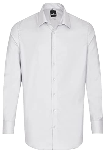 Daniel Hechter Herren Hemd Extra Langer Arm 72cm Essentials Shape Fit Weiss Kentkragen Modell 10617-1 with 37,5 Corporate Fashion Größe 41/42 von Daniel Hechter