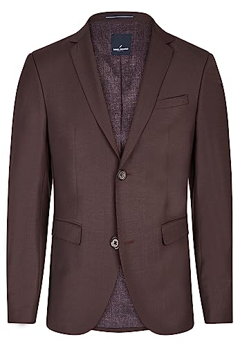 HECHTER PARIS Herren Jacket XTENSION SF Blazer, Oxblood, 52 von Daniel Hechter