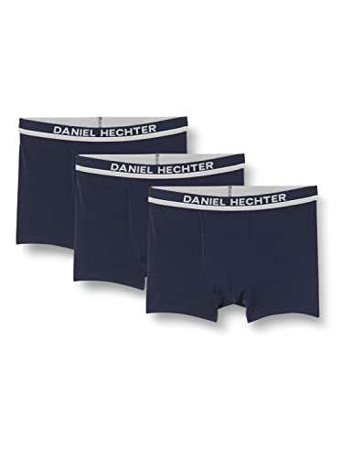 Daniel Hechter Herren 3er Pack Boxershorts, Midnight Blue, M EU von Daniel Hechter