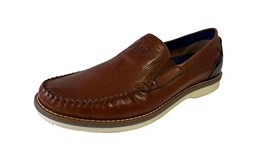 Daniel Hechter Herren Slipper 8139506040006300 Mokassin Cognac EU 44 von Daniel Hechter