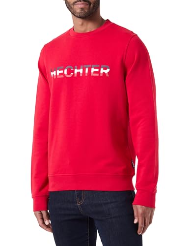 Daniel Hechter Herren Sweat Crewneck Sweatshirt, Chili, S von Daniel Hechter