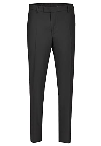 HECHTER PARIS Herren Trousers NOS XTEN SF Anzughose, Black, 58 von Daniel Hechter