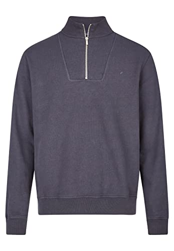 HECHTER PARIS Herren Zip Sweat Troyer, Midnight Blue, L von Daniel Hechter