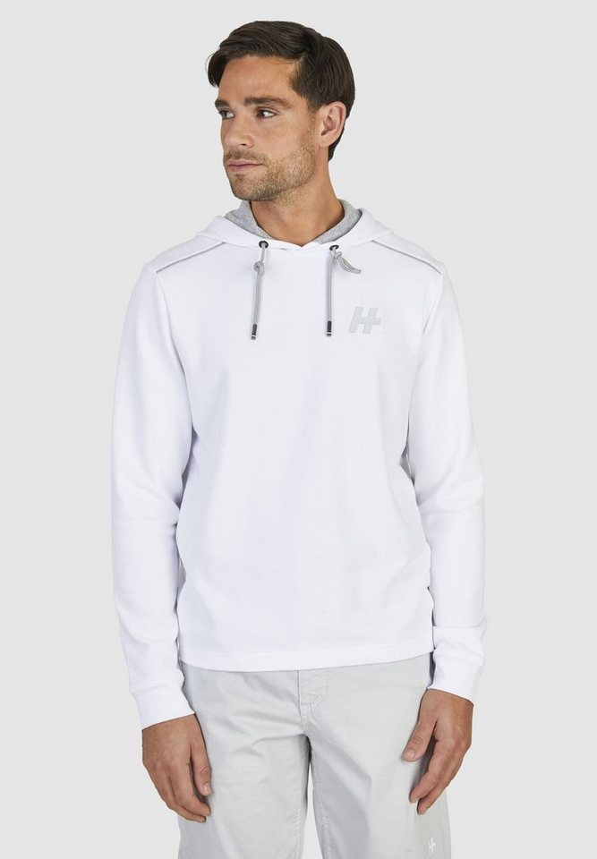 HECHTER PARIS Kapuzenpullover mit Logo-Detail von HECHTER PARIS