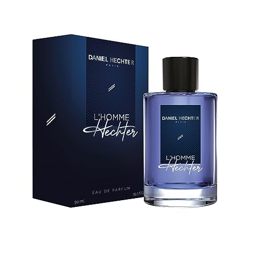 Daniel Hechter L'Homme Eau de Parfum für Herren, 90 ml, würziger Duft, Mischung aus Holz und Vanille von Daniel Hechter