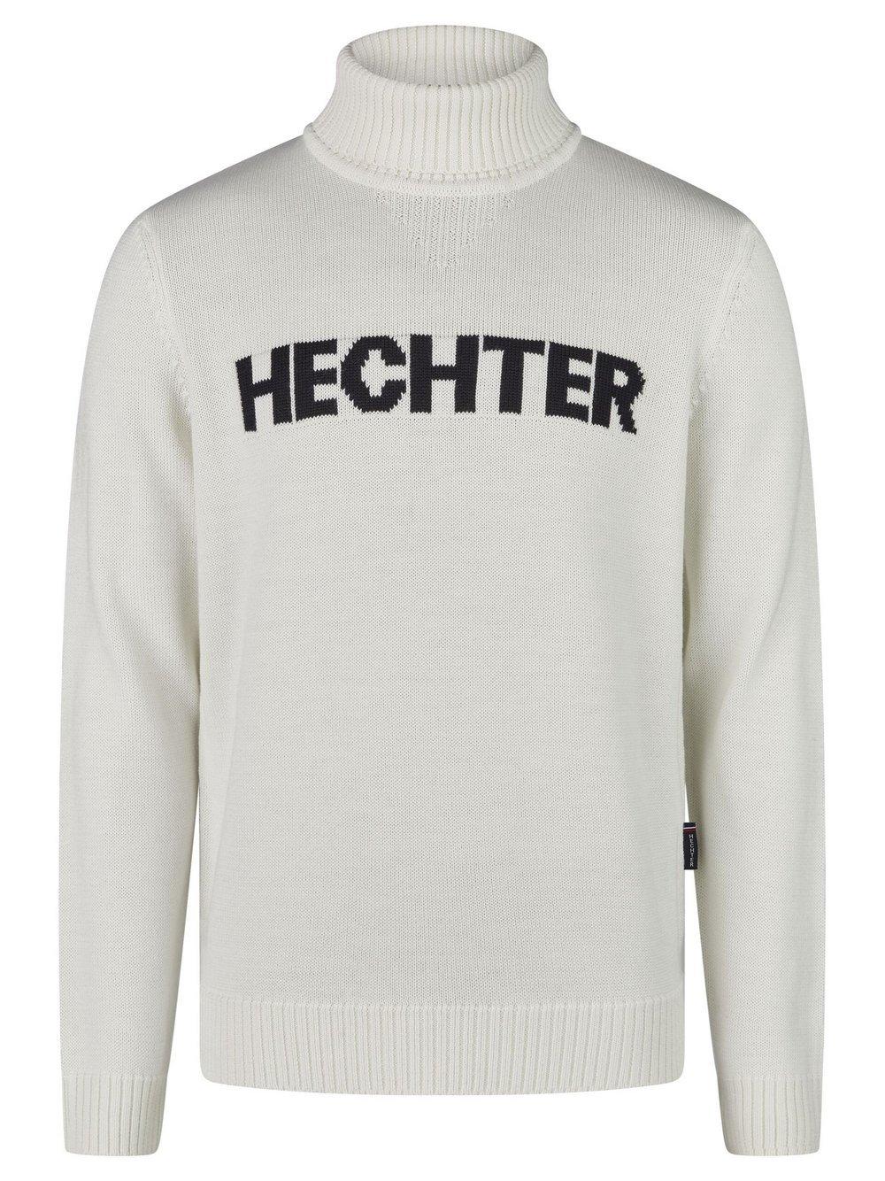 Daniel Hechter Rollkragen-Pullover Herren Wolle, weiß von Daniel Hechter