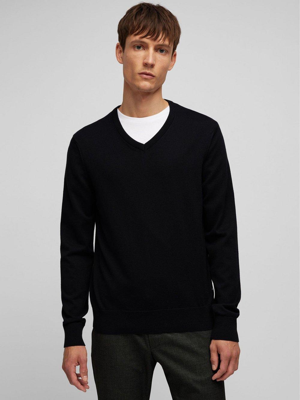 Daniel Hechter Strickpullover Herren, schwarz von Daniel Hechter