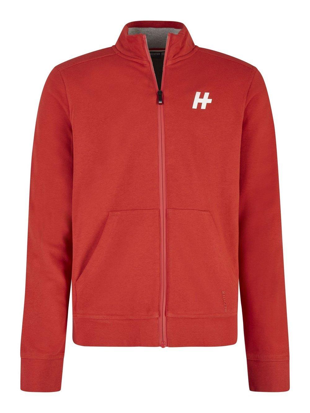 Daniel Hechter Sweaterjacke Herren Baumwolle, rot von Daniel Hechter