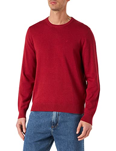 HECHTER PARIS Herren Knit Crewneck NOS Pullover, red, M von Daniel Hechter