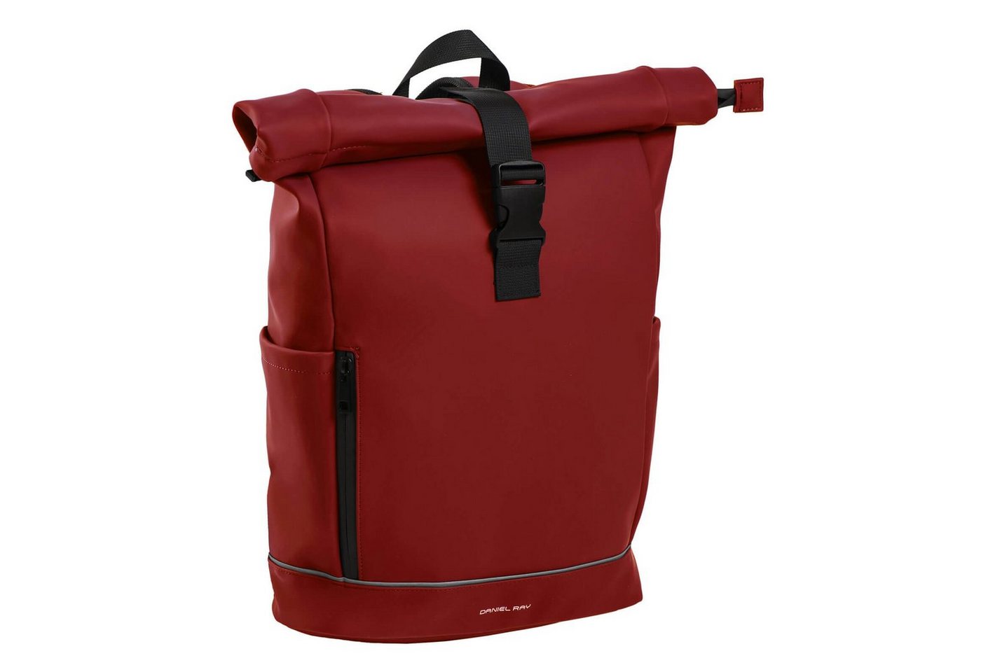 Daniel Ray Fahrradrucksack, Rolltop-Rucksack Highlands - PU-Rollrucksack mit Laptopfach von Daniel Ray