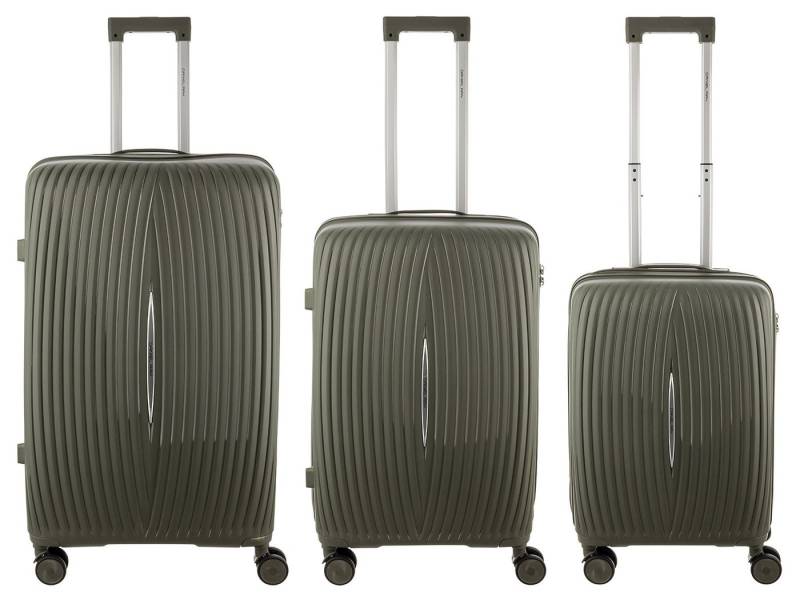 Daniel Ray Kofferset Travel Castlemaine Gr. S/M/L Koffer 3-SET DR01.1620 Spinner, 4 Rollen, (Stück, 3 tlg., 3), vier 360°-Doppelrollen von Daniel Ray