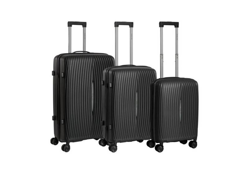 Daniel Ray Kofferset Travel Castlemaine Gr. S/M/L Koffer 3-SET DR01.1620 Spinner, 4 Rollen, (Stück, 3 tlg., 3), vier 360°-Doppelrollen von Daniel Ray