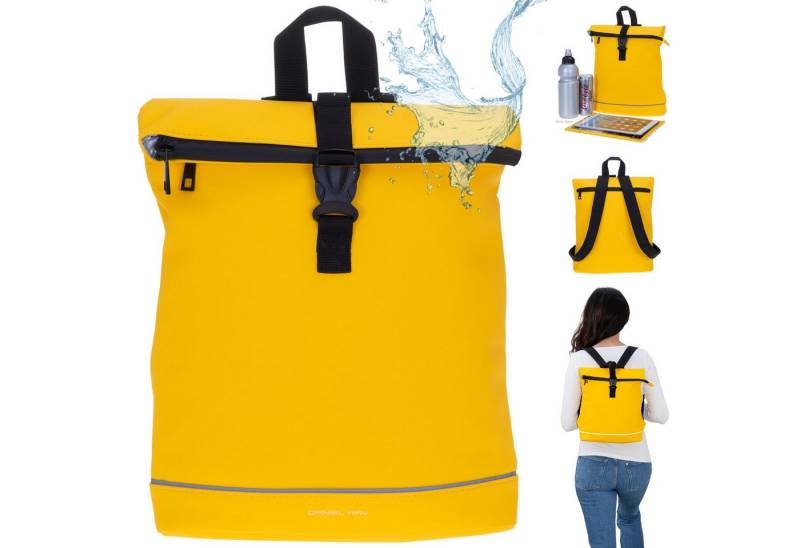 Daniel Ray Rucksack Damen Cityrucksack Daypack small klein Jeff wasserabweisend, A4 Damenrucksack Handtaschenrucksack backpack 251092 + Schlüsseletui von Daniel Ray