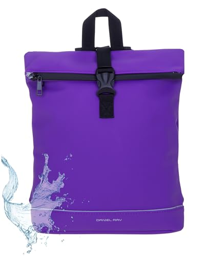 Daniel Ray Rucksack Damen Jeff Fashion small Damenrucksack Mini small A4 Handtasche Freizeitrucksack Plane Daypack backpack 25.1092 + Schlüsseletui (Lavendel Lila 28) von Daniel Ray