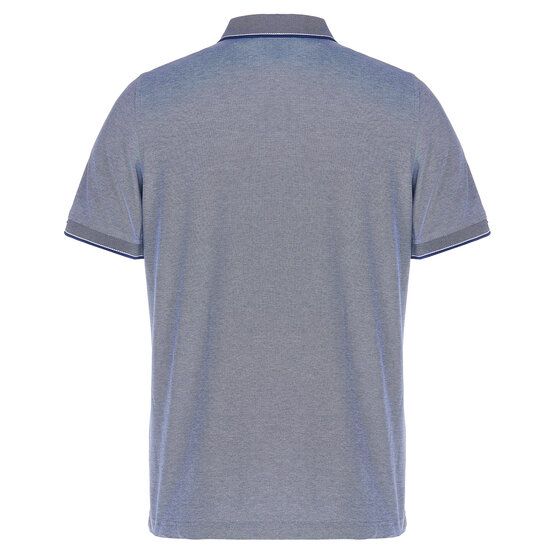 Daniel Springs 2-Tone Pique Halbarm Polo dunkelblau von Daniel Springs