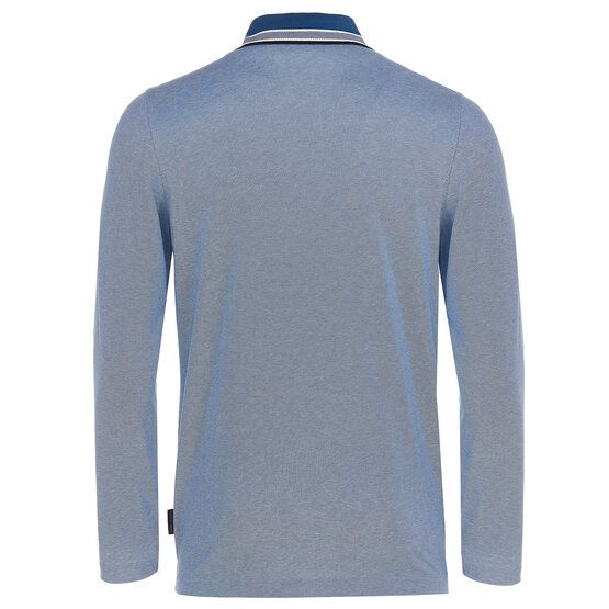 Daniel Springs 2-Tone Pique Thermo Langarm Polo dunkelblau Daniel Springs 2-Tone Pique Thermo Langarm Polo dunkelblau von Daniel Springs