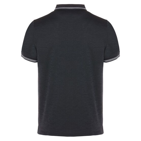 Daniel Springs Anti Odor Funktions Halbarm Polo dunkelgrau melange von Daniel Springs