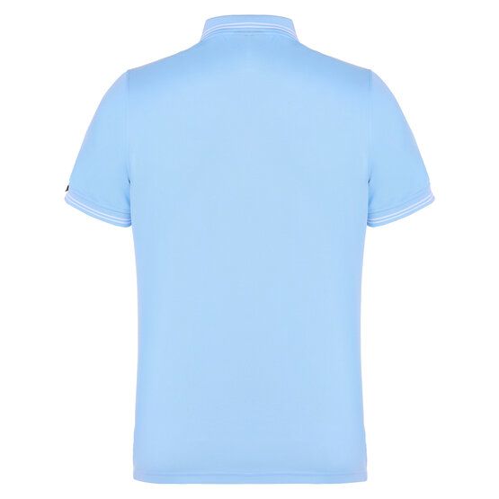 Daniel Springs Anti Odor Funktions Halbarm Polo hellblau von Daniel Springs