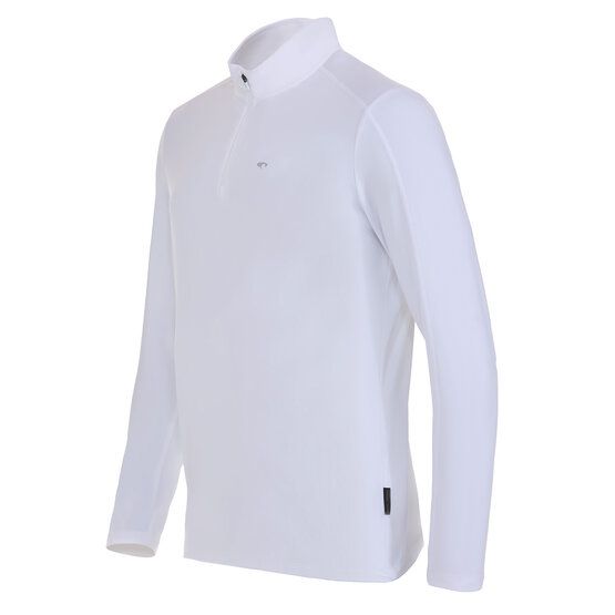 Daniel Springs Basic 1/2 Zip Thermo Unterzieher weiß von Daniel Springs