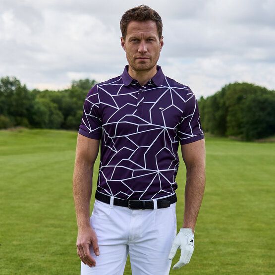 Daniel Springs Druck Halbarm Polo beere Daniel Springs Druck Halbarm Polo beere von Daniel Springs