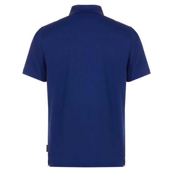 Daniel Springs Funktions Pique Halbarm Polo dunkelblau von Daniel Springs
