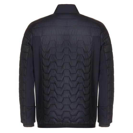 Daniel Springs Hybrid Stretch Stepp Thermo Jacke schwarz von Daniel Springs