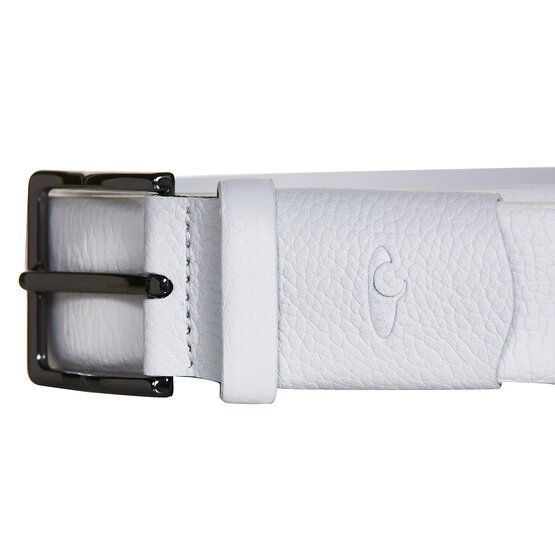 Daniel Springs Leder Gürtel Accessoires weiß von Daniel Springs