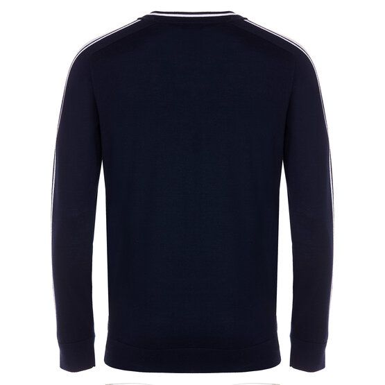 Daniel Springs Merino Extrafein Pullover Strick navy von Daniel Springs