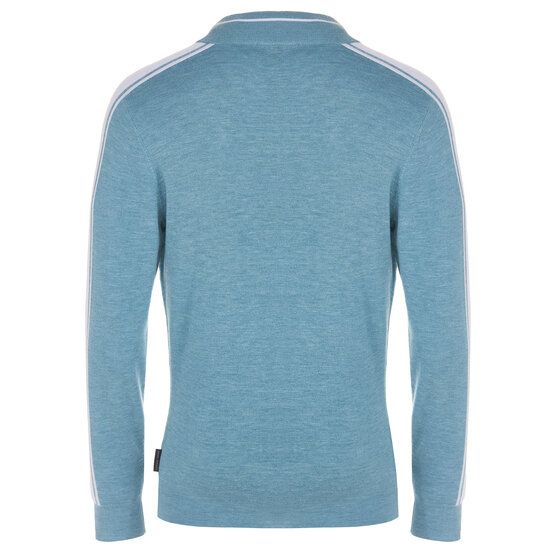 Daniel Springs Merino Troyer Strick petrol von Daniel Springs