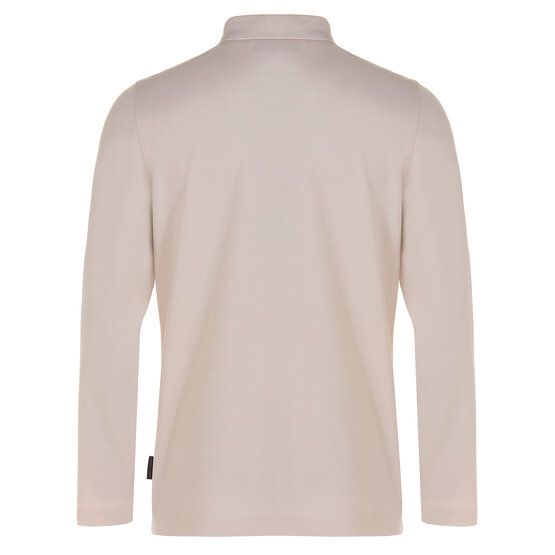 Daniel Springs Pique Thermo Langarm Polo sand von Daniel Springs