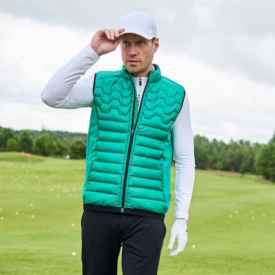 Daniel Springs Stepp Thermo Weste grün von Daniel Springs